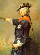 antoine pesne, Frederick II of Prussia as general